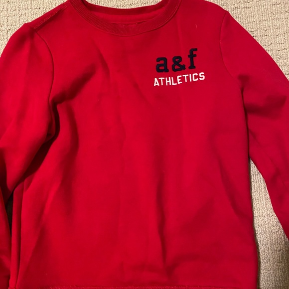 Abercrombie boy sweatshirts total 2 blk and red - Picture 3 of 3